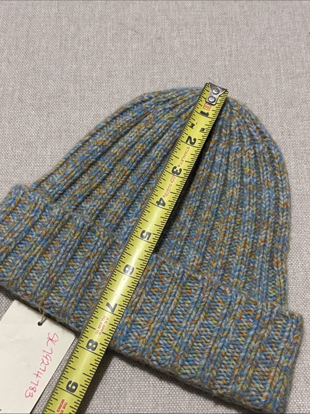 NWT New Scotland Superfine Geelong Lambswool Hat-Unisex -Multi Color - Picture 8 of 8